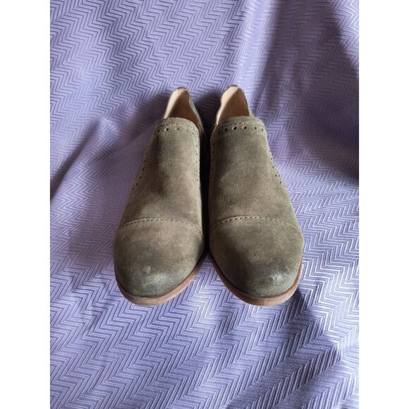 Korks by Kork Gertrude Green Suede Slip-On Shoes - Women’s Size 10M - Picture 6 of 10